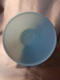 WONDERFUL Vintage Fire King Turquoise Blue Glass Bowl, Splash Proof Mixing Bowl, Mid Century Kitchen Bowls, Collectible Vintage Kitchen Bowls