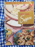 VINTAGE Cook Book, Mid Century Culinary Arts Institute, Sunday Night Suppers, Delicious Recipes,68 Pages , Collectible Cook Books
