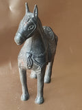 FABULOUS Antique Authentic Tibetan Bronze Horse Statue, Wonderful To Display, Decorative