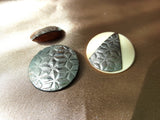 UNIQUE Art Deco Buttons, Fabulous Machine Age Design, Collectible Vintage Buttons