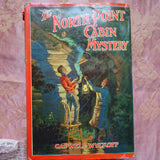 WONDERFUL Children's Vintage Mystery Book, The North Point Cabin Mystery by Capwell Wyckoff, First Edition 1932, Lovely Dust Jacket, Collectible Books