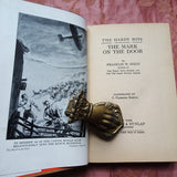 WONDERFUL Children's HARDY BOYS Vintage Mystery Book, The Mark On The Door Mystery by Franklin W Dixon, First Edition 1934, Lovely Dust Jacket by Gretta, Collectible Books