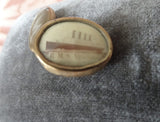 WONDERFUL Antique RMS Aquitania Cuff Link, Souvenir Cuff Link, Cunard Line, Ocean Liner Collectibles