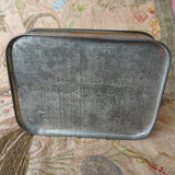 ROYALTY British Litho Tin Box,Royal Souvenir Young Queen Elizabeth II,The Crown, Sharp and sons Tin,Collectible Vintage Royal Tins