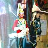 BEAUTIFUL Vintage British Tin, Gray Dunn Biscuit Tin, British Life Guard on Horseback ,Cavalry Horse, Very Attractive Tin, Collectible Vintage British Tins