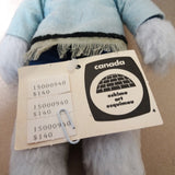 RARE Hand Made Inuit Eskimo Doll By Artist Martina Anoee, Circa 1992, Beautifully Hand Made, Dressed Traditionally, Lovely To Display, Collectible Vintage Artist Dolls