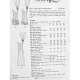 60s  GLAM Evening Party Cocktail Dress Pattern VOGUE 6614 Three Lovely Versions 2 Lengths Bust 32 Vintage Sewing Pattern UNCUT