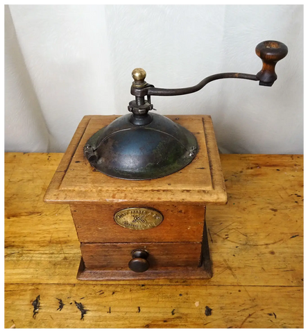 ANTIQUE Japy Freres & Co, Beaucourt Paris, Coffee Grinder, French Coffee Mill,Farmhouse Kitchen Decor