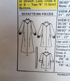 FABULOUS 1970s McCall's 5170  Dress or Top Marlo's Corner That Girl Pattern Bust 34 Casual Elegance Vintage Sewing Pattern UNCUT