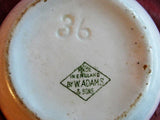 FABULOUS Antique English Green Text Plum Pudding Bowl Quick Cooker Matt Thompson's English Adams and Sons Victorian Advertising kitchenalia Collectible