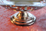 ORNATE 1920s Antique Silver Plated Tazza For Mints, Candies Serving Dish or Business Cards Quality English EPNS Silver Collectible Silver