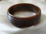 Copy of GORGEOUS Art Deco Deeply Carved Bakelite Bracelet,Butterscotch Yellow Bakelite Bangle,Beautiful Stylized Design,Collectible Bakelite Jewelry