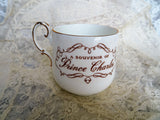 SWEET English Royalty Souvenir, 1953 Prince Charles Mug, Portrait By Marcus Adams, Double Warrant Paragon Bone China, Collectible Royalty