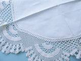 AMAZING Victorian large Center Piece or Table Topper  Hand Crochet Intricate Lace Fine Linen Center Just Beautiful Vintage Fine Linens and Lace