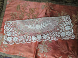 RESERVED BEAUTIFUL Antique French Lace, Very Pretty Lace,Delicate Design, Heirloom Sewing, Collectible Vintage Lace
