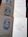 Beautiful Vintage Religious Easter Cards, Never Used, Collectible Easter Greeting Cards