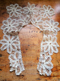 LOVELY Victorian French Lace Collar,Hand Made Creamy Ivory Color Lace,Victorian Edwardian Lace,Antique Bridal Lace,Collectible Lace