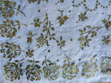 LOVELY 50s Bridal Blue Hanky Hankie Handkerchief Collectible Hankies