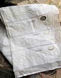 RESERVED  RARE Salesmans Sampler Antique Swiss Embroidered Lace Trim Doll Size Samples Perfect To Frame Antique Sampler ,Farmhouse, One of A Kind Gift
