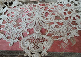 GORGEOUS Victorian Capelet Collar, Amazing Lace Design, Display or Wear, Collectible Antique Lace