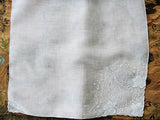 Breathtaking Vintage Madeira Monogram M BRIDAL WEDDING HANDKERCHIEF Heavily Encrusted Embroidery Work Hankie Bridal Hanky Vintage Hankies