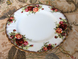 CHARMING Royal Albert Old Country Roses China Trio, Tea Cup, Saucer and Tea Plate Set,English Bone China, Tea Time, Collectible Teacups