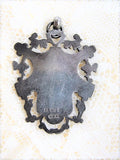 ELEGANT Antique English Sterling Silver Ornate Fob Pendant Silversmith WHH William Hair Haseler Liberty Cymric Archibald Knox Collectible Antique Silver Antique Jewelry