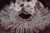 VINTAGE 1940s Coats Clark 252 Book Pineapple Pageant Crochet Patterns Ruffled Lace Doilies