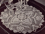 VINTAGE 1940s Coats Clark 252 Book Pineapple Pageant Crochet Patterns Ruffled Lace Doilies