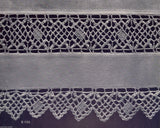 VINTAGE 1940s Coats n Clarks Crochet Book 254 Lace Crocheted Edgings Hairpin Lace Patterns Collar Cuffs Motifs Lovely Designs