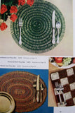 VINTAGE 1950s Mid Century Coats n Clarks Book 303 Crochet Book Modern Trends Hairpin Lace, Crochet and Swedish Weaving