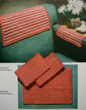 VINTAGE 1950s Mid Century Coats n Clarks Book 303 Crochet Book Modern Trends Hairpin Lace, Crochet and Swedish Weaving