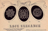 VINTAGE 1940s Crochet and Tatted Designs Star Book 30 Lovely Crocheted Lace and Tatting Patterns Doilies Trims Collars etc