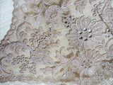 GORGEOUS 20-30s French Lace Bolero Collar Capelet Tambour Embroidered Lace Flowers Gatsby Flapper Downton Abbey Bridal Lace Vintage Clothing