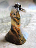 BEAUTIFUL Victorian Elegant Watch Fob Never Engraved Seal Pendant Agate Stone Antique Jewelry