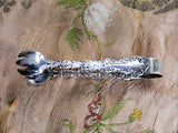 BEAUTIFUL Silver Plate Sugar Tongs Sugar Nips LOUIS Pattern Haddon Plate Eatons Store,Cube Sugar Tongs, Tea Time Sugar Servers, Fine Silver