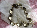 BEAUTIFUL Vintage D'Orlan,Marcel Boucher Enamel Necklace,Creamy White and Gold Collarette,Day or Evening Necklace,Collectible Vintage Jewelry