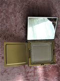 VINTAGE 1950s Ladies Italian Leather Compact, Florentine Tooled Leather Purse Compact,Never Used Vintage Powder Compact,Collectible Compacts