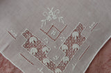 BEAUTIFUL Swiss Appenzell Lace Drawnthread Hankie BRIDAL Wedding Handkerchief Hanky Hand Embroidery Openwork Lace Collectible Hankies