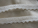 Antique 20s FRENCH DOLL Lace Trim Delicate Pattern,Flapper Era,Great for Boudoir Lamp Shades,Wedding Bridal Clothing,Collectible Lace