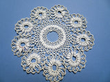 BEAUTIFUL Antique Hand Tatted LACE Doily, Intricate Tatting Design,Fine Workmanship,Vintage Doily, Suitable To Frame,Collectible Doilies