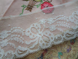 BEAUTIFUL Vintage French Lace Trim,Intricate Pattern For Dolls,Baby Christening Gowns,Childrens,Bridal,Heirloom Clothing,Collectible Lace