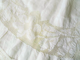 BEAUTIFUL Antique Tablecloth,Victorian Cluny Lace,Fancy French Tablecloth,Round Tablecloth ,Amazing  Work,French Decor,Collectible Linens