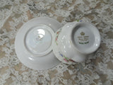 LOVELY Vintage Teacup and Saucer,Royal Albert English Bone China,MOSS ROSE Vintage Cup and Saucer,Collectible Vintage Teacups and Saucers