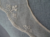 BEAUTIFUL Victorian Tambour Lace Collar, Lovely Netted Lace, Perfect For Dolls ,Fine Heirloom Sewing,Collectible Vintage Lace