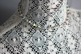 GORGEOUS Vintage Sparkling Austrian Cut CRYSTAL Bead Necklace High Quality Shimmering Crystals Old Costume Jewelry