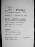 Rare MARGOT FONTEYN Ballerina Michael Somes BALLET Swan Lake Advertising Card Royal Ballet Theatre Promotional Ad Card, Ballet Collectors
