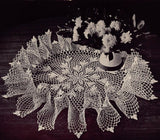 1950s Vintage Crochet Book American Thread Star Book 143 Pretty Ruffled Doilies Crochet Patterns
