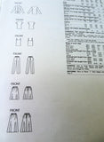 1980s FAB Camisole Top Jacket Skirt Pants Pattern VOGUE 2687 Perfect Summer/Travel Wardrobe Bust 34 Vintage Sewing Pattern UNCUT